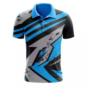 Polos de Hombre de Alta Gama, Impresión por Sublimación Digital, OEM, Mezcla de Algodón y Poliéster Personalizada, Polos de Primera Calidad - Product Image 2