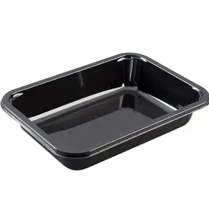Hot Sale Dual Oven Cpet Meal Tray Plastic Cpet Food Containers Take-out Plastic Food Container