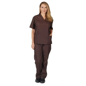 Uniforme d'infirmière sur mesure de qualité supérieure, tissu en coton élasthanne écologique de haute qualité, vêtements d'hôpital tricotés - Product Image 1