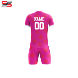 Alta calidad personalizado Retro clásico hombres equipo uniforme poliéster impresión fútbol Jersey entrenamiento deportivo fútbol chándal conjuntos - Product Image 6