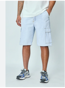 Stylish Vintage Hip Hop Gothic and Party Denim Shorts for Men and <b>Boys</b> 100% Cotton for Winter Spring and Autumn Seasons - Product Image 2