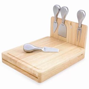 Wooden <b>Kitchen</b> Storage Holder Cheese Set <b>Rack</b> Brown Color Finished Perfect for <b>Utensils</b> and Knife Stand Best Prices - Product Image 3
