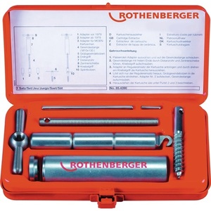 Juego de Extractores de Cartuchos ROTHENBERGER de 9 Piezas, Herramientas Esenciales para la Extracción Eficiente de Cartuchos - Product Image 1