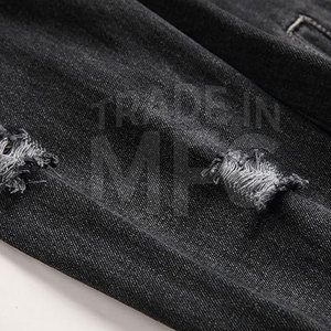 Chaqueta vaquera ajustada de fabricación profesional para hombre, ropa informal para uso en exteriores, chaqueta vaquera para hombre con personalización - Product Image 5