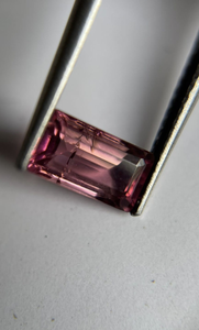 Baguette de turmalina Rosa natural, forma de rectángulo, piedras preciosas sueltas facetadas, anillos semipreciosos, collar, pendientes, fabricación de joyas - Product Image 3