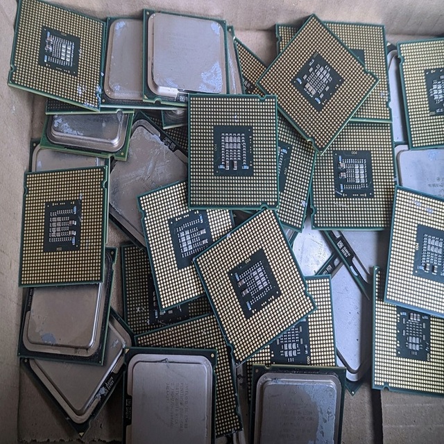 Used for Core Quad-Core CPU Scrap with Gold Pins 3.6GHz 6MB L2/L3 Cache 64-bit LGA1150 Socket 12nm for Desktops