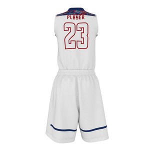 Logo personnalisé de haute qualité City Basketball Jersey Chemises Équipe Basketball Uniformes Impression par sublimation Basketball Plus Size - Product Image 2