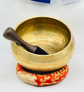 Cuenco Cantador de Acero Inoxidable Pulido, Hecho a Mano en Nepal, Ecológico, para Meditación, Yoga, Terapia de Sonido, Espiritual - Product Image 6