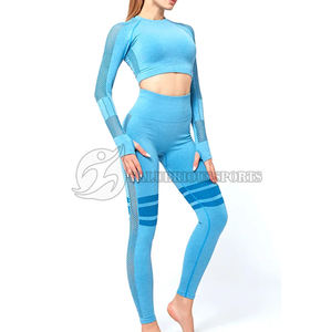 Vêtements de fitness Conception supérieure Logo personnalisé Running Gym Soutien-gorge et leggings de sport Ensembles de yoga sexy pour femmes - Product Image 3