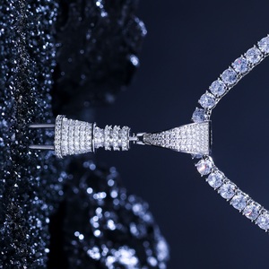 Pendentif diamant Moissanite S925 argent D couleur VVS pendentif glacé testeur de diamants pour hommes et femmes bijoux - Product Image 6
