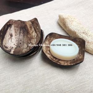 Reusable Coconut Soap Dish/Coconut Soap Dish Tray/ Coconut Shell Soap Holder in Vietnam by Eco2go Vietnam - Product Image 3