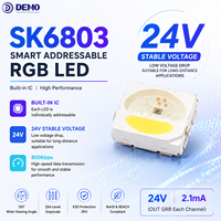 Luz LED Inteligente de Píxeles RGB SK6803 de 24 V, LED con IC Direccionable para Electrónica de Consumo