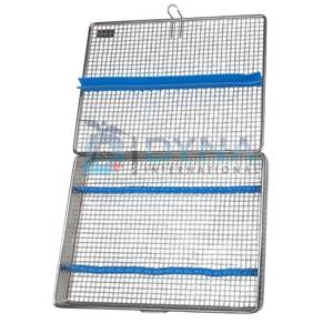 Estante de bandeja de esterilización de casete de instrumentos de malla Dental de calidad superior para sujetar 10 piezas - Product Image 2