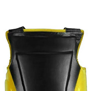 Venta caliente tamaño adulto logotipo personalizado y diseño protector de pecho/seguridad corporal patrón sólido fabricado protector de pecho unisex para la venta - Product Image 5