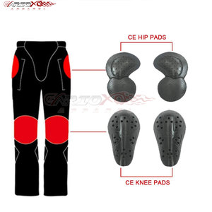 กางเกงยีนส์นักขี่จักรยานสำหรับผู้ชายสไตล์ขรุขระและแผงป้องกันสำหรับขี่ในเมืองในชีวิตประจำวัน - Product Image 3