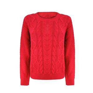 Pull en laine pour femme sur mesure, cardigan d'hiver tricoté de haute qualité, détail bouton vintage, respirant, multicolore, logo personnalisé OEM - Product Image 6