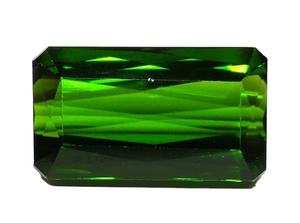 100% turmalina verde Natural para la fabricación de joyas de calidad superior de gran tamaño precioso corte facetado piedras preciosas sueltas venta al por mayor OEM - Product Image 5