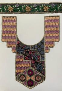 Parches de cuello bordados personalizados de alta calidad para prendas de vestir apliques de escote decorativos para coser para vestidos Kurtis Tops étnicos - Product Image 6