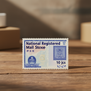 Sellos de Correo Nacional Registrados, 10 Piezas - Product Image 3