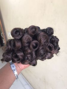 Vente chaude 100% Vierge Cuticule Aligné Remy Handtied Style Indien Extensions de Cheveux Humains Eau Lâche et Vague Profonde - Product Image 2