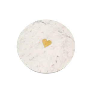 Marbre coeur bijoux plateaux forme ronde décoration salle de bain accessoires pour hôtels de luxe et usage domestique - Product Image 3