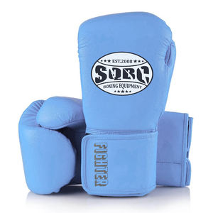 Gants de sparring de boxe en cuir noir, gants d'entraînement de kickboxing de haute qualité, gants de Muay Thai et gants de boxe - Product Image 6