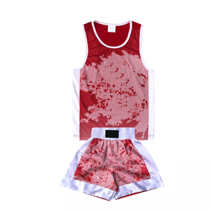 Nuevo Uniforme de Boxeo para Adultos UFC, Conjunto de Pantalones Cortos de Cinco Puntos, Spandex/Poliéster Transpirable, Unisex, para Artes Marciales y Entrenamiento Físico - Product Image 1