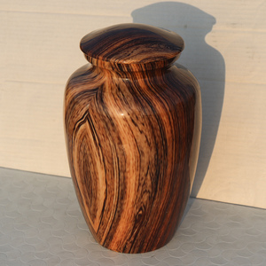 Urna Funeraria Moderna de Aluminio Esmaltado de Alta Calidad para Cenizas Humanas, Florero Funerario, Artículos Conmemorativos - Product Image 1