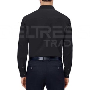 Chemises à manches courtes de luxe de haute qualité pour hommes Tissu tricoté respirant de qualité supérieure Dernière conception pour les événements formels - Product Image 5