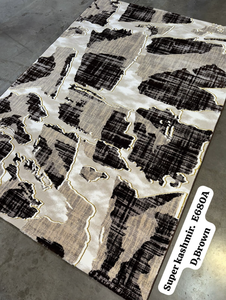 Alfombra Turca Adiva de Pelo Largo, Estilo Gaziantep, Impermeable, para Uso en Exteriores, 100% Polipropileno, Base de Yute, Rectangular, Mediana - Product Image 5