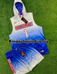 Uniforme d'entraînement de l'équipe de football avec drapeau à capuche par sublimation UNIFORME 7V7 Ensemble de compression sublimé Maillots Uniforme de football 7v7 - Product Image 3