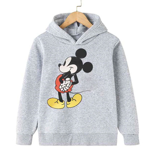 Sweatshirts brodés pour filles, sweat à capuche à manches longues, design souris, vêtements d'hiver, printemps et automne pour enfants, nouveauté - Product Image 5