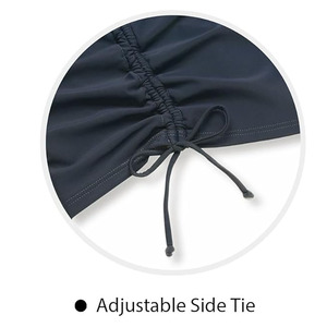 Maillot de bain bikini taille haute pour femme 2025, décolleté sans bretelles, cordon de serrage à l'avant, vêtements de plage pour la natation - Product Image 5