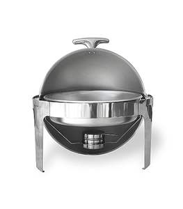 ถาดอุ่นอาหารสแตนเลสคุณภาพสูงแบบม้วนปิด 9 ลิตร สำหรับบุฟเฟ่ต์ ข้าว 100 ชิ้น งานแต่งงาน หรูหรา รับสั่งทำพิเศษ - Product Image 6