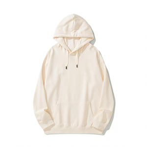 Pull-over à manches longues décontracté pour hommes Sweat-shirt à capuche tendance avec poche Coupe ample et méthode de tissage décontractée - Product Image 6