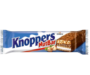 Barre chocolatée aux noisettes Knoppers, barres au caramel et aux noix pour grignoter en déplacement, 40 g - Product Image 4
