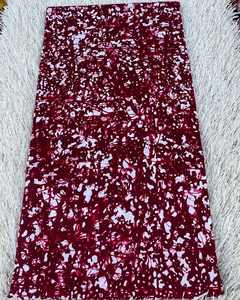 Tela de algodón con estampado de cera africana de primera calidad para mujer, asequible para vestidos, bodas, ropa de fiesta y diseños personalizados Congo - Product Image 5