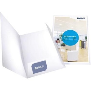 Carpeta de Presentación Biella Pearl 1 DIN A4 de Cartón Blanco - Product Image 1