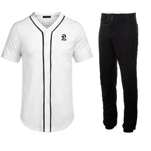 Conjunto de uniforme de béisbol personalizado, Jersey y pantalones por sublimación al por mayor, ropa deportiva universitaria para jóvenes y adultos, proveedor directo OEM - Product Image 1