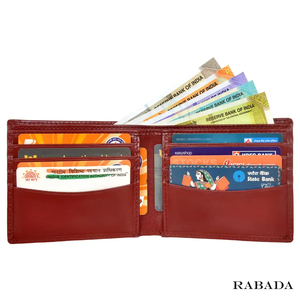 Cartera plegable de cuero de vaca genuino 100% de calidad superior con bloqueo RFID a precio mayorista - Product Image 6