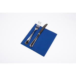 <b>Blue</b> 38x38cm Point-to-Point Napkins 50pcs 24packs B2B - Product Image 2