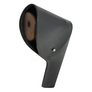 Funda con solapa táctica de cuero de vaca de alta presión personalizable OEM/ODM con botón de tachuela de metal para el mercado de Pakistán - Product Image 4