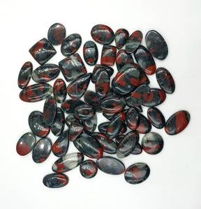 Piedra de sangre africana Natural de alta calidad, ágata, piedra preciosa suelta, cabujón de piedra de sangre de alta calidad, piedra curativa para uso en joyería - Product Image 2