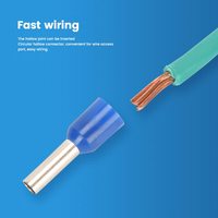 Kit de 1200 Fundas de Cable Ajustables de 22-8 AWG, 6-4, de Aleación de Aluminio con Barnizado Brillante, para Automoción, Eléctrico e Hidráulico, Modelo 450V