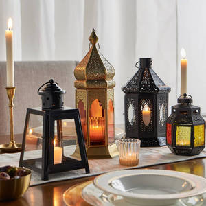 Faroles de Ramadán 2026, Decoraciones Elegantes para Mesa, Faroles Marroquíes con Luces en Diferentes Diseños, Gran Venta - Product Image 1