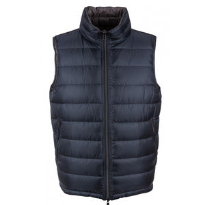Gilet léger rembourré en duvet compressible pour hommes hiver chaud col montant résistant à l'eau vêtements d'extérieur pour golf et vêtements d'extérieur - Product Image 1