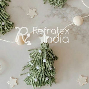 การตกแต่งลูกปัดไม้การ์แลนด์โดยเครื่องตรวจวัดน้ำตาลอินเดียที่ผลิตในอินเดียเพื่อคุณภาพและสีสันที่ดีที่สุด - Product Image 1