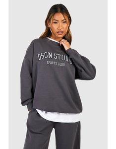 Nouveauté Sweat-shirt à col rond pour femmes vente en gros 100% coton tissu tricoté confortable imprimé uni XS taille 3D Styles d'hiver - Product Image 6