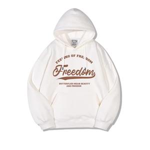 เสื้อฮู้ดถักแบบสวมหัวสำหรับผู้ชายทรงหลวมมีฮู้ดโอเวอร์ไซส์พิมพ์ลายได้ตามต้องการสำหรับฤดูหนาวฤดูใบไม้ร่วง - Product Image 2