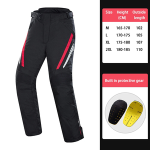 Motorcycle Riding Pants | Protective Motorbike <b>Trousers</b> <b>Knee</b> <b>Padding</b> | Windproof Touring Pants | OEM Manufacturer | - Product Image 3